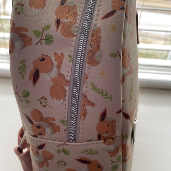 New Loungefly Pokemon Eevee Mini Backpack - Picture 4 of 16